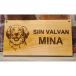 Siin valvan mina