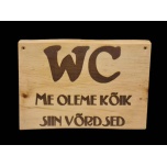 WC Me oleme kõik siin võrdsed