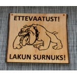 Ettevaatust, lakun surnuks