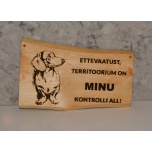 Ettevaatust, terriitoorium on minu kontrolli all